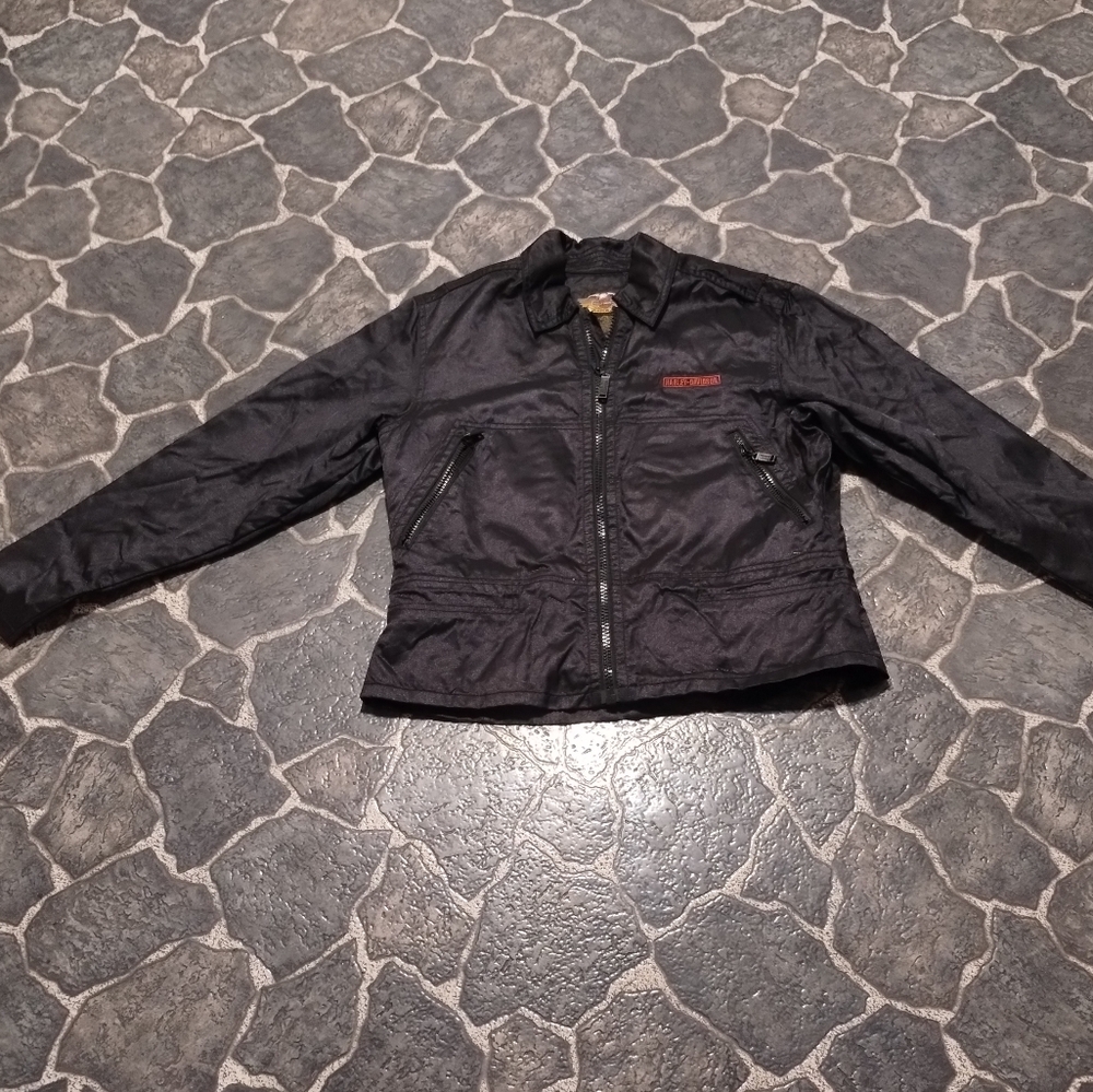 Harley Davidson women's motorcycle jacket VINTAGE